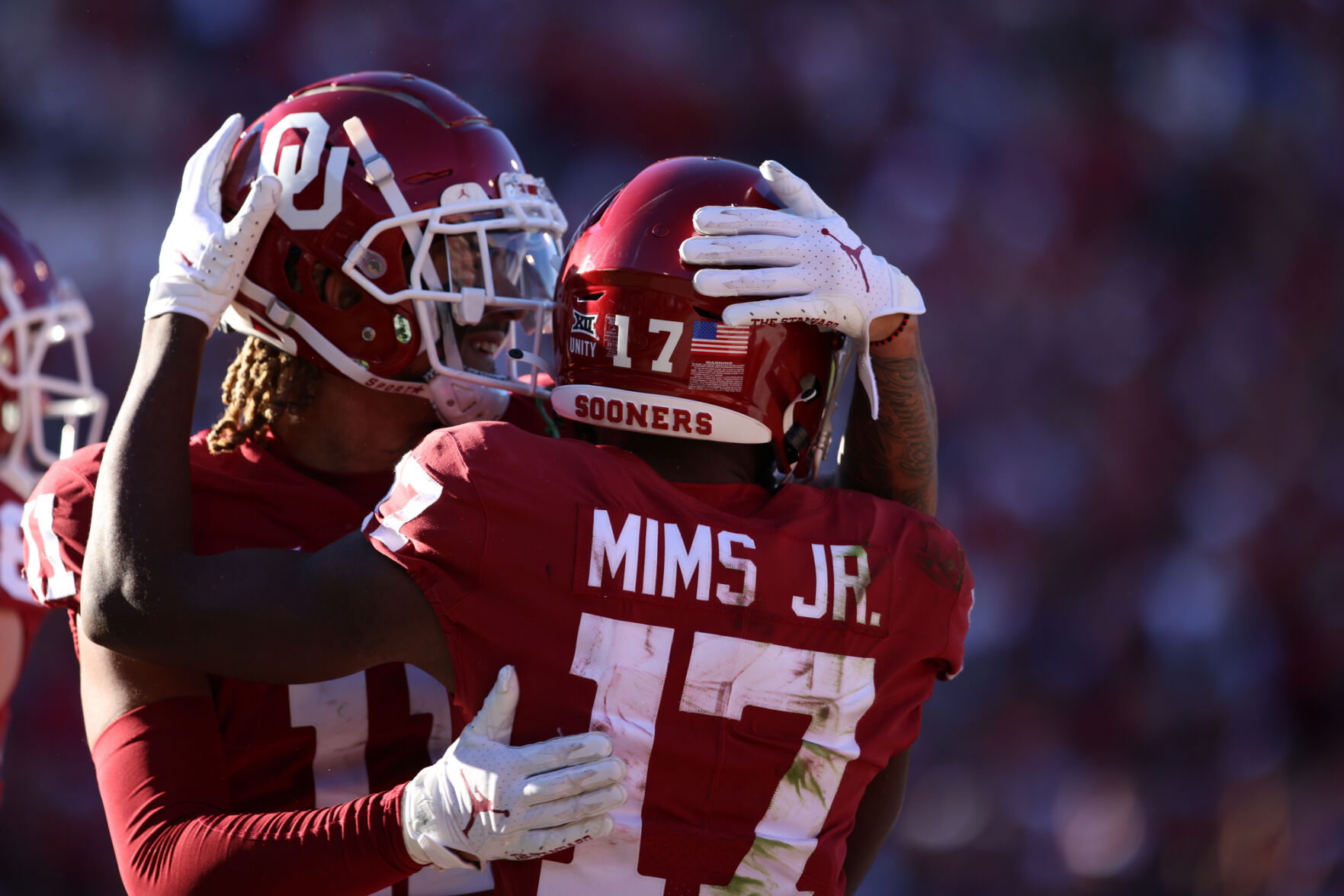 Jadon Haselwood and Marvin Mims